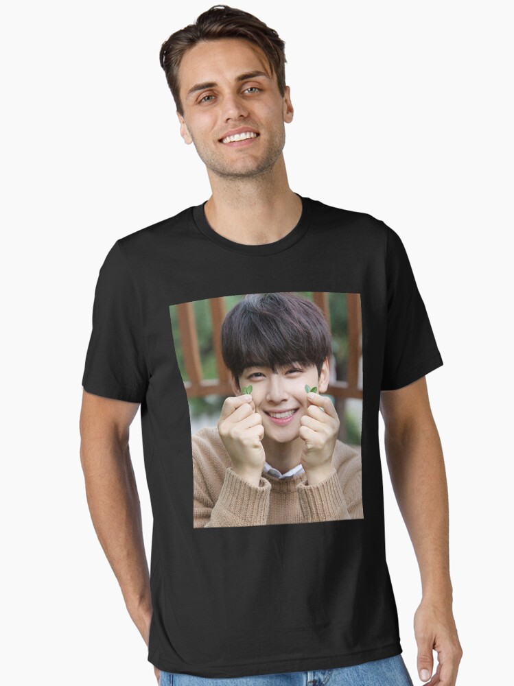 チャウヌ サイン入りTシャツ CHA EUN-WOO チャウヌ CK サイン入りのT