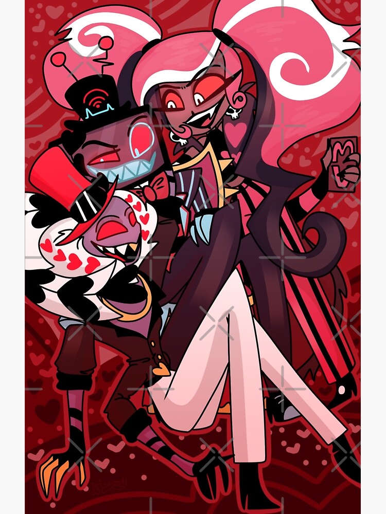 ハズビンホテル Hazbinhotel VEES ポスター Hazbin Hotel Vees