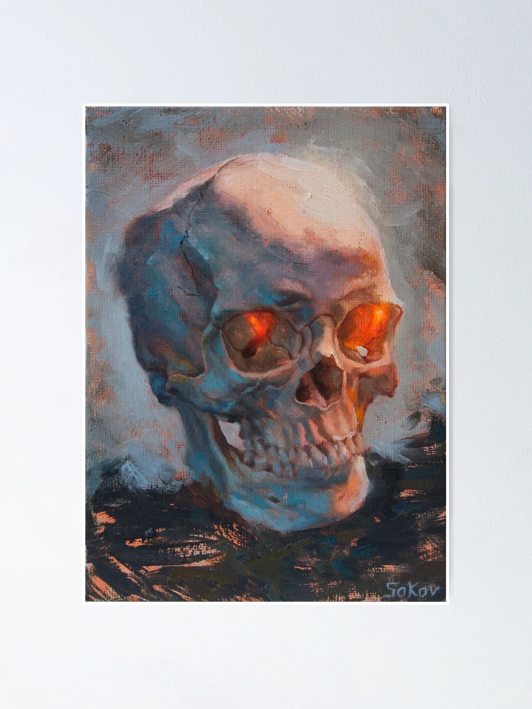 P50号】good blue(cave) 油絵 oil painting P50号】good blue(cave