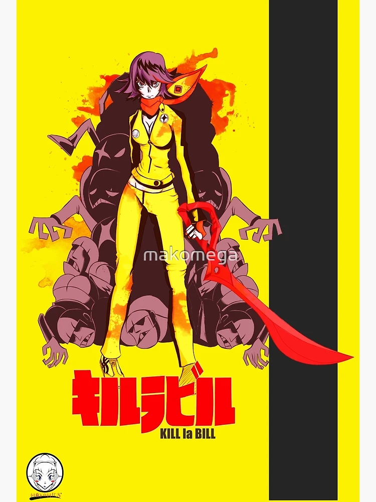KILL la KILL × GEEKS RULE POSTER
