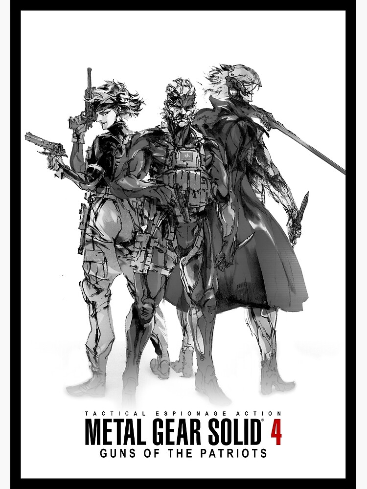 メタルギアソリッド4ポスター METAL GEAR SOLID4