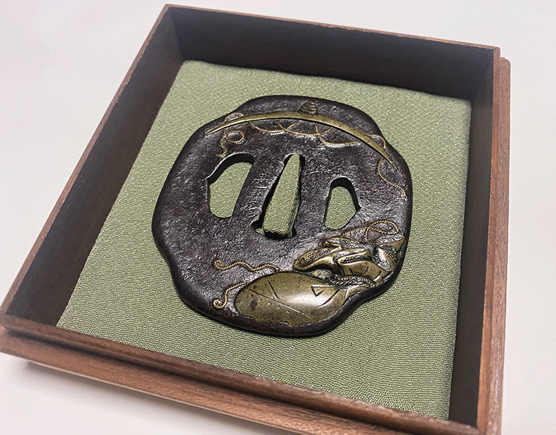 八代甚吾 宝尽図鐔Jingo Design of treasure | 日本刀買取 販売、刀剣