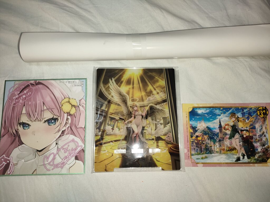 新品未開封】絵師100人展14 しらたま 複製原画 シンデレラガール