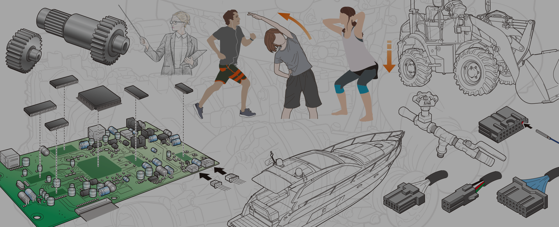 HOME - イラスト工房Sen | 一般イラスト作成・テクニカルイラスト作成