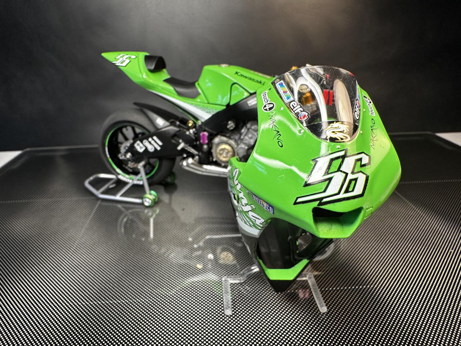 1:12 Scale Tamiya Kawasaki Ninja ZX-RR Model Kit - Kent Models