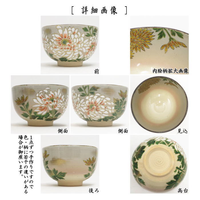 茶器/茶道具 抹茶茶碗 重陽の節句】 乾山写し 菊 壱休窯 – 今屋静香園