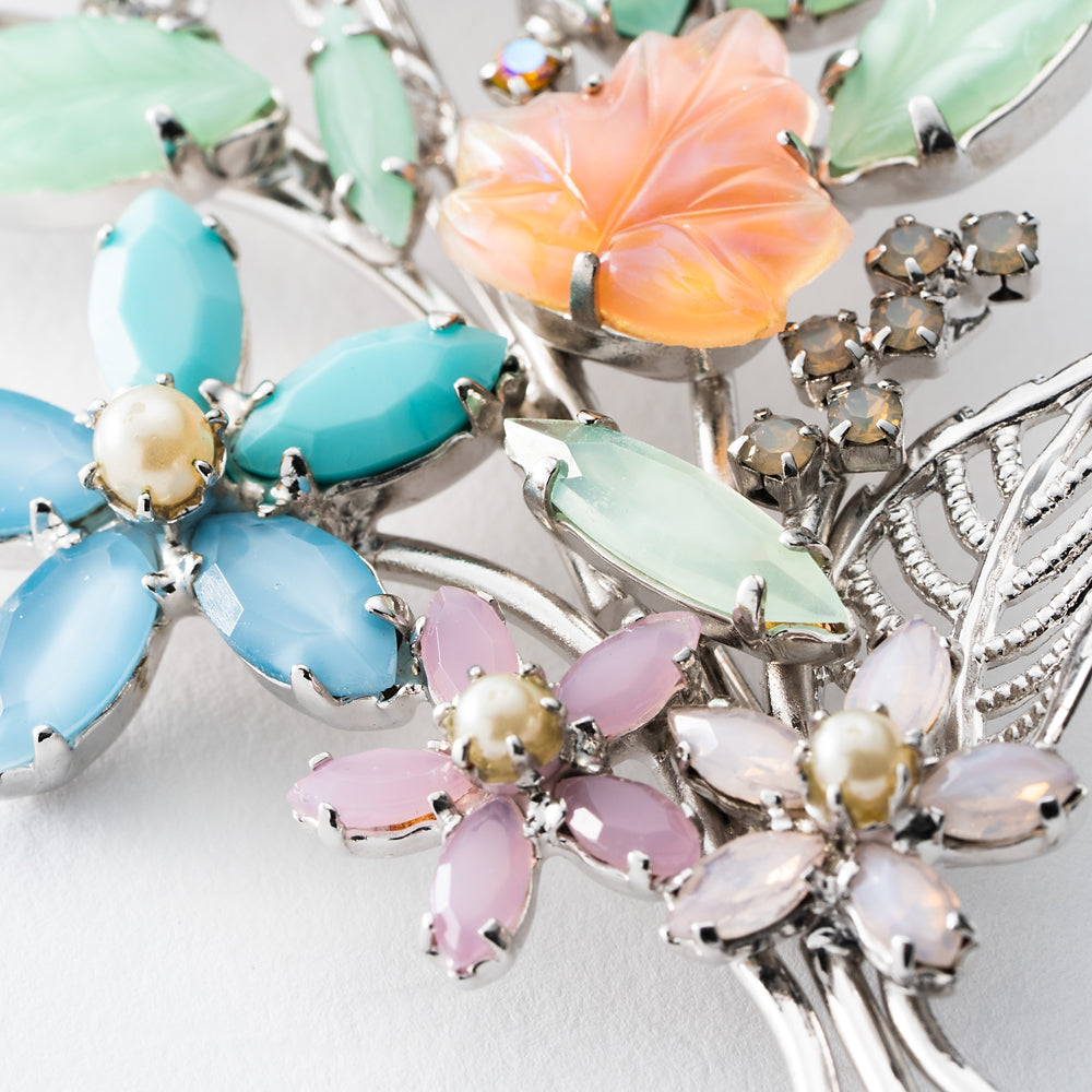 レアデザイン☆EMMONS☆ツートーンギブレガラス☆ビッグサイズスクエア