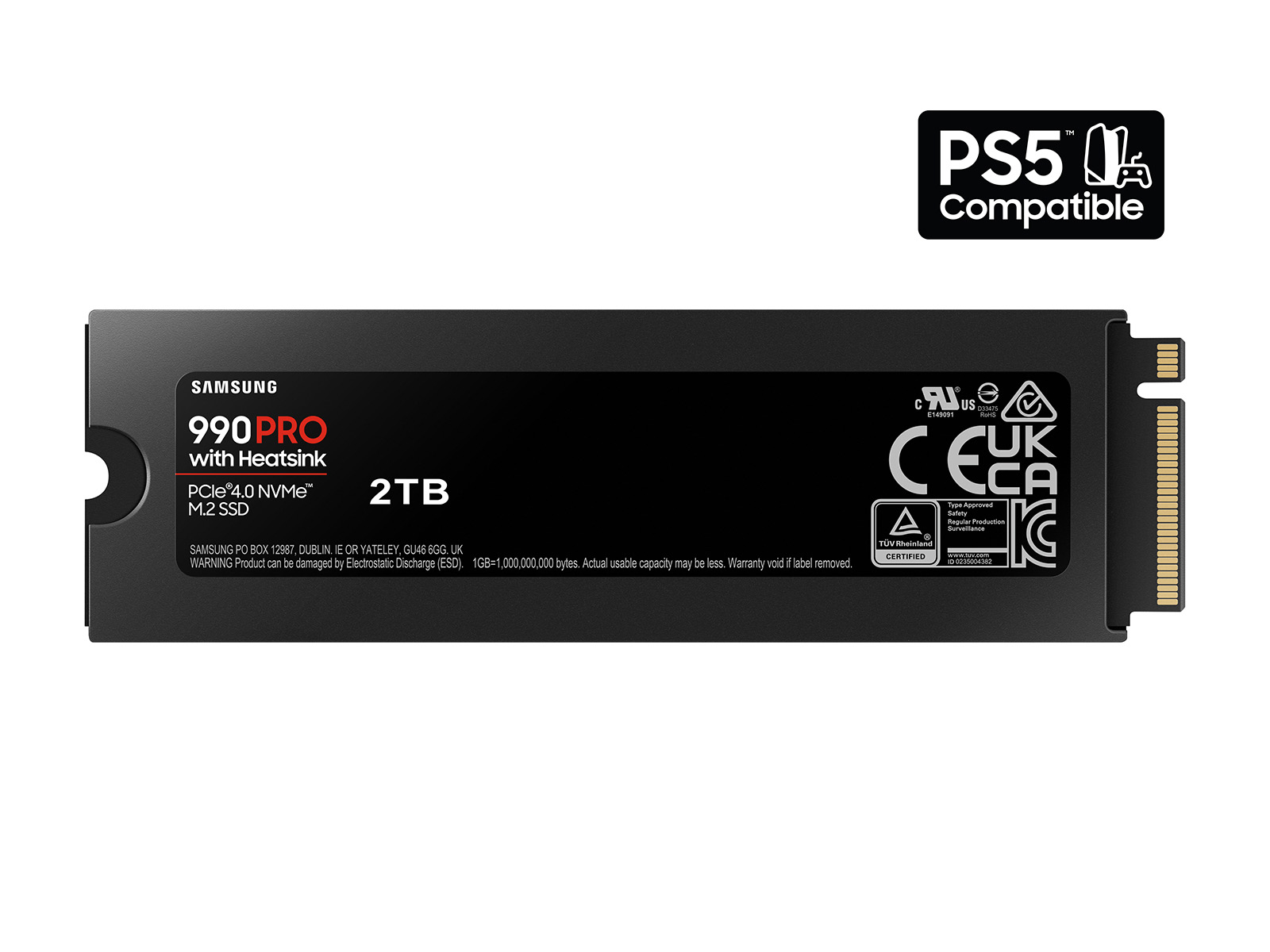 2TB SSD NVMe™ w/ Heatsink - 990 PRO | Samsung US