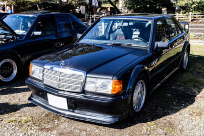 毎日の通勤で使っているベンツ「190 EエボI」は20万キロオーバー