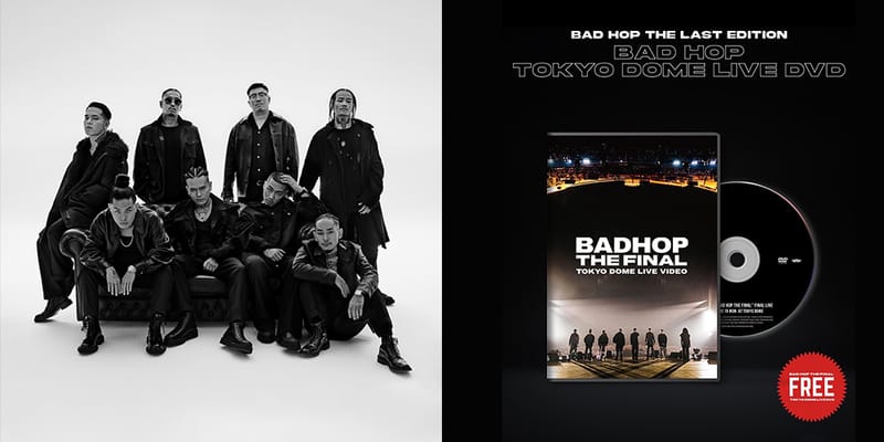 新品 BADHOP THE FINAL TOKYO DOME LIVE DVD BADHOP THE LAST EDITION