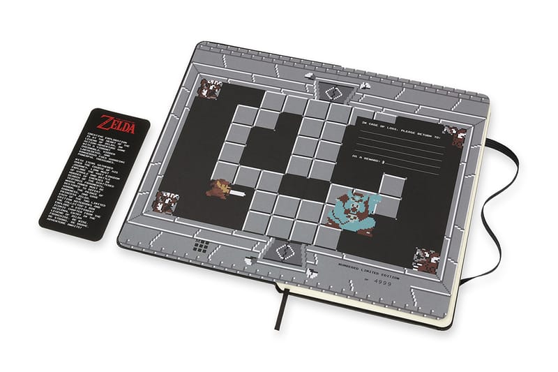 モレスキンが『ゼルダの伝説』をテーマにした限定版ノートブックを発売