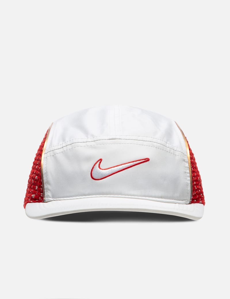 Hot supreme x nike hat Online Supreme boucle running shop hat white