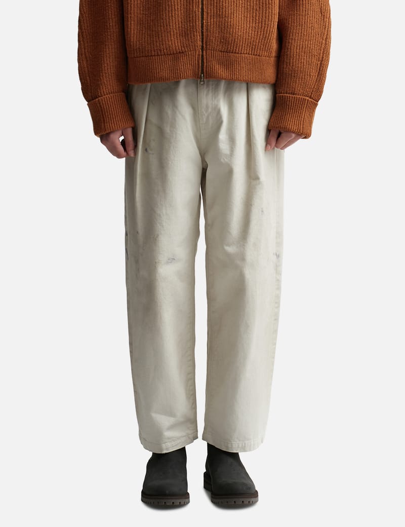 ANCELLM - PAINT CHINO TROUSERS | HBX