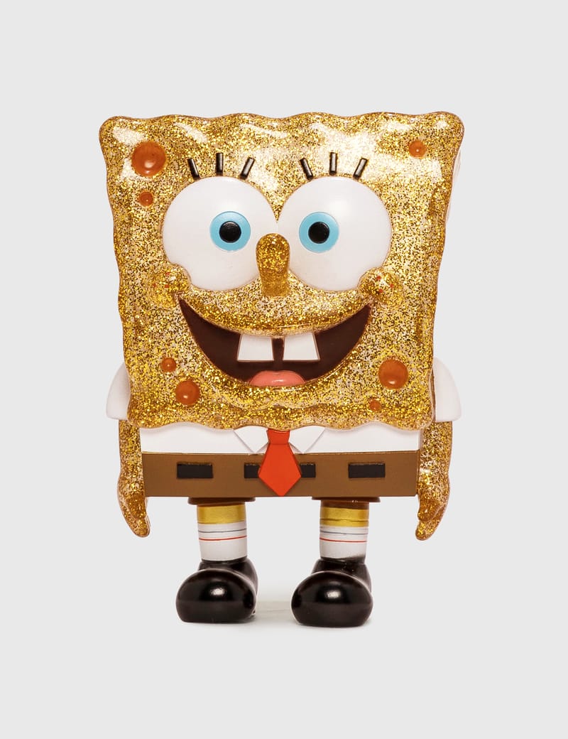 Secret Base - スポンジ・ボブ フルカラー クリア金ラメ バージョン | HBX