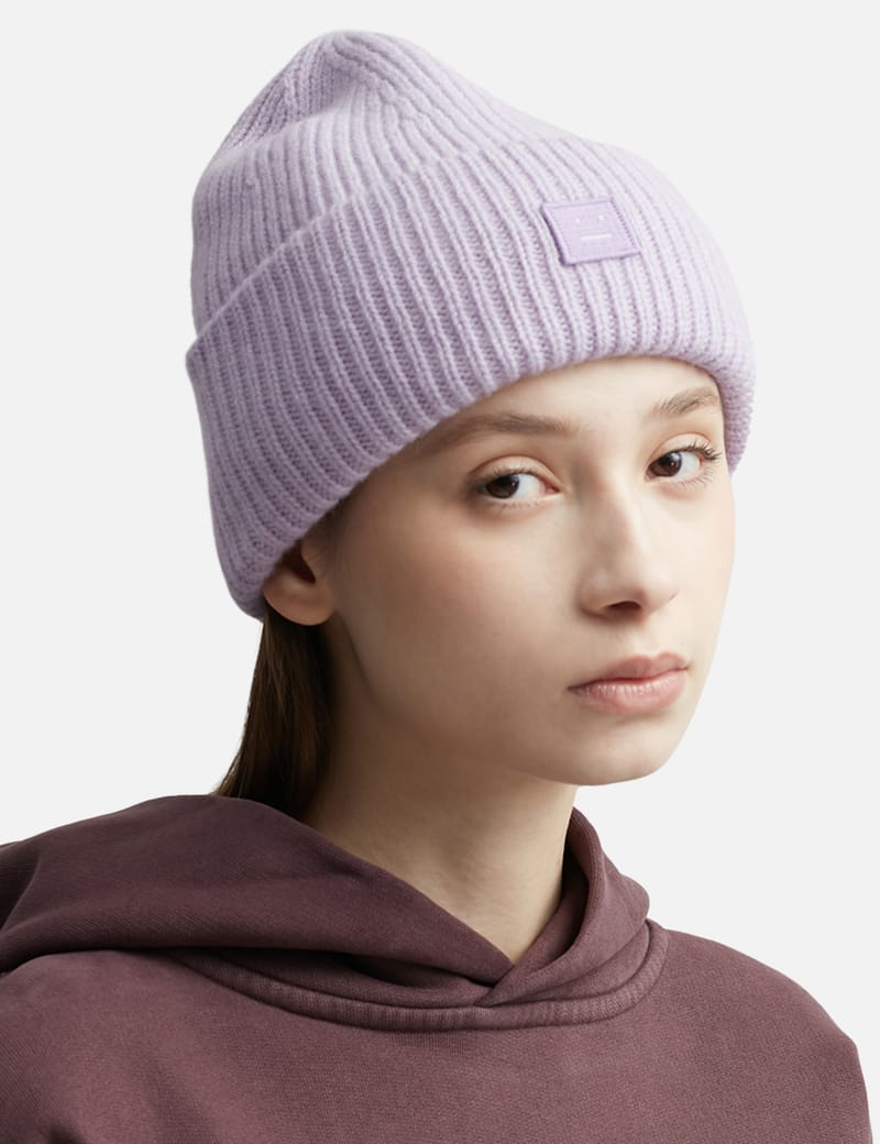Acne Studios - Small Face Logo Beanie | HBX