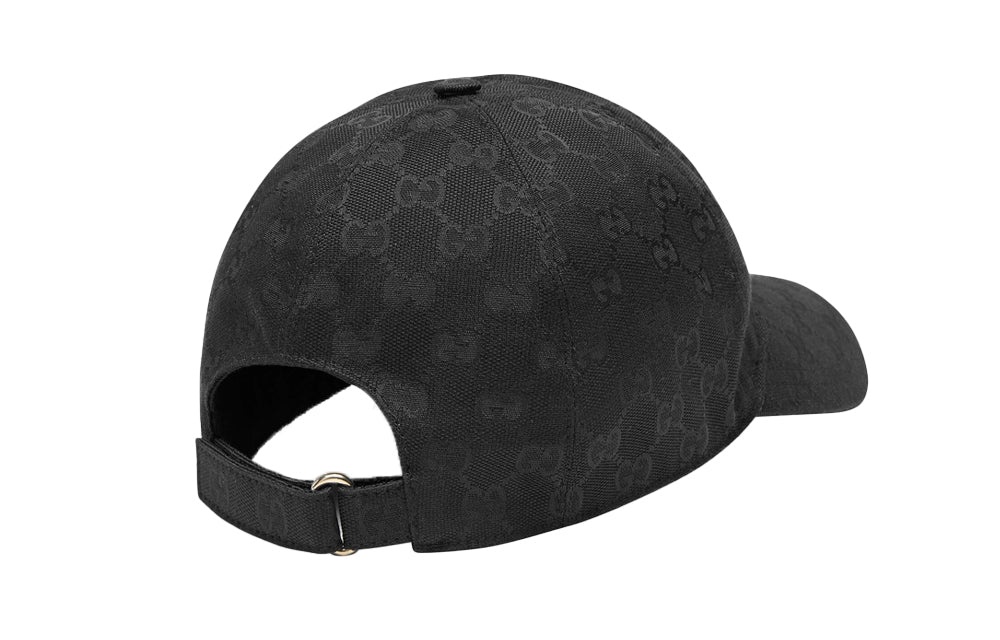 GUCCI (WMNS) Gucci GG Canvas Baseball Cap 'Black' 576253-4HG53