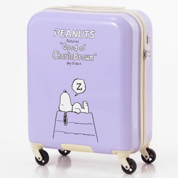 PEANUTS/ピーナッツ】 Sleeping スヌーピー キャリーケース 34L