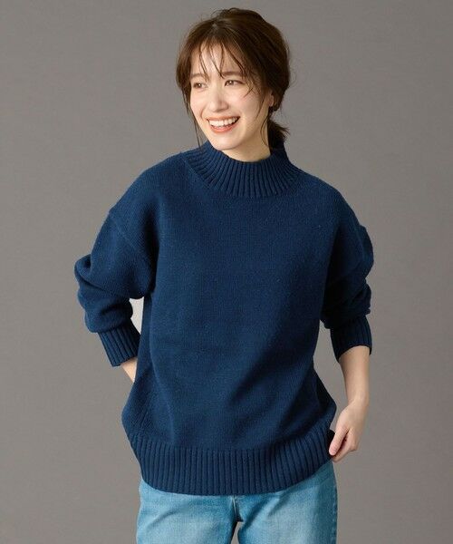 セール】 ラムウールボトルネックプルオーバー （ニット・セーター