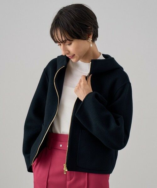 セール】 シャルムリバーフードブルゾン （ブルゾン）｜ANAYI / アナイ