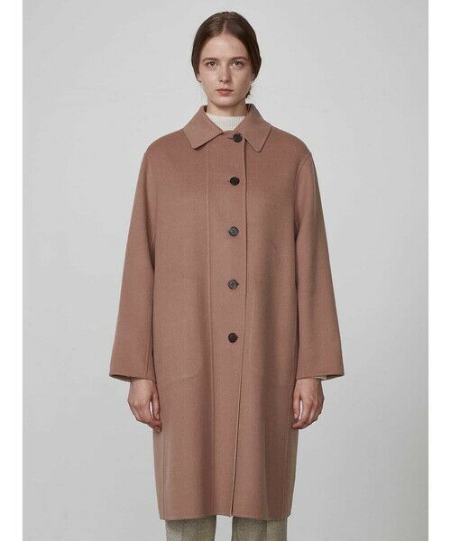 Aquascutum アクアスキュータム カシミヤ ロングコート キャメル