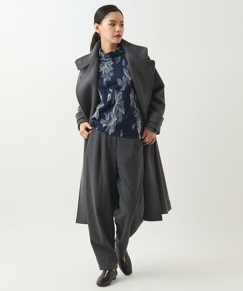 セール】 カシミヤタッチテーパードラインパンツ /洗える （チノ