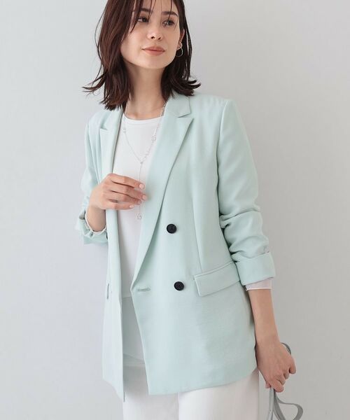 セール】 【着る日傘/遮熱/UVケア】ダブルジャケット （テーラード