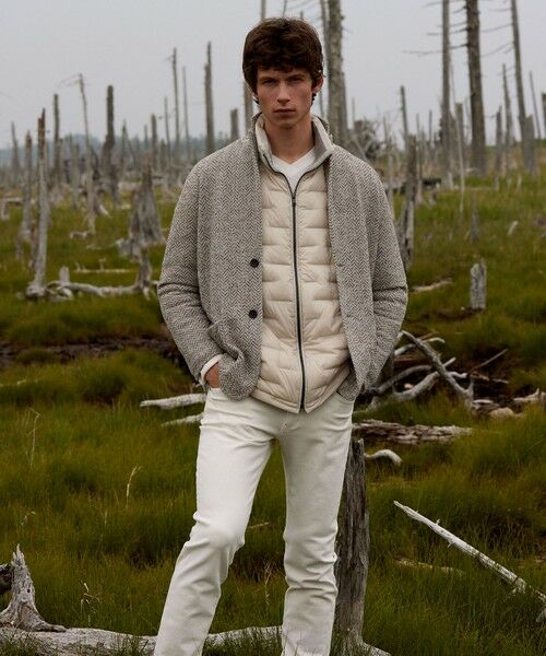 セール】 【軽量/イージーケア】 KARL KARL×モール使用 軽量ニット