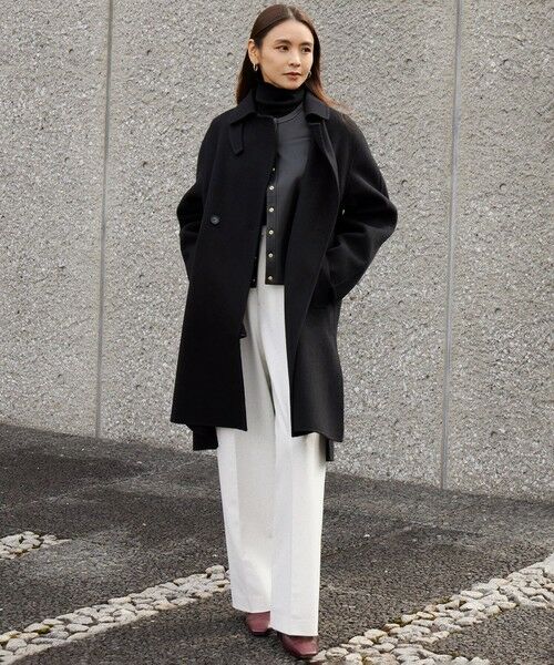 セール】 【CLASSY.11月号掲載/洗える】ドライ2WAYストレッチ ワイド