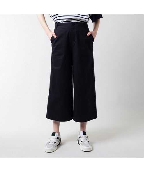 セール】 ワイドクロップドパンツ （ショート・ハーフ・半端丈パンツ