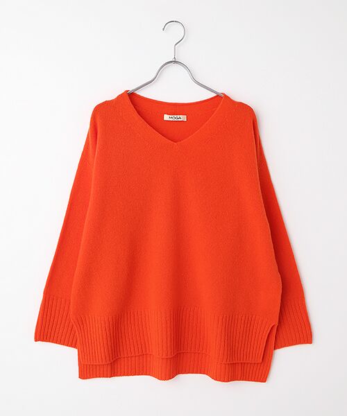 最終値下】Naptime ニットラガーシャツ(赤SIZE:M) 最終値下】Naptime