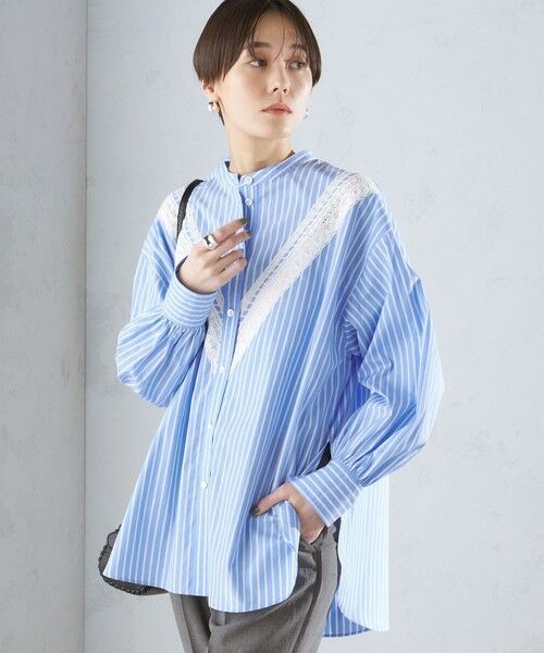 ずとまよ。名巧は愚なるが如し ブルーストライプシャツ XL