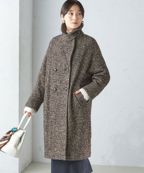 TICCA:ミックス ツイード テント コート （その他アウター）｜SHIPS