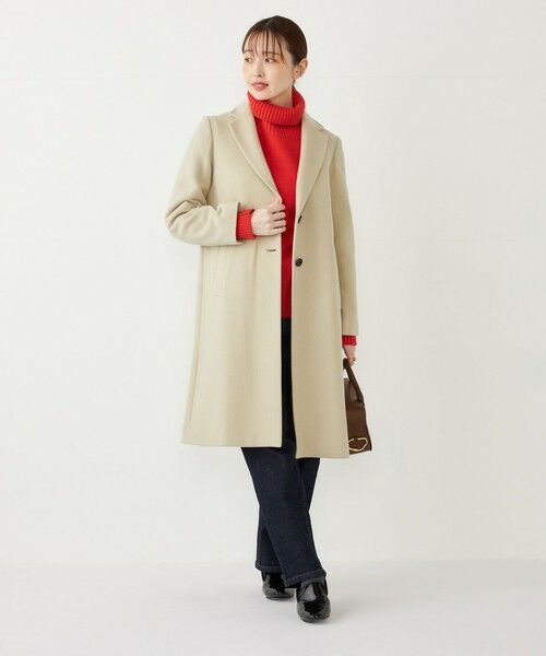 セール】 SHIPS Colors:ウール パイル チェスター コート （その他