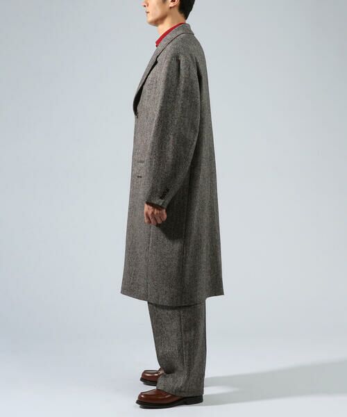 セール】 ライトヘリンボーン ビッグチェスターコート （その他