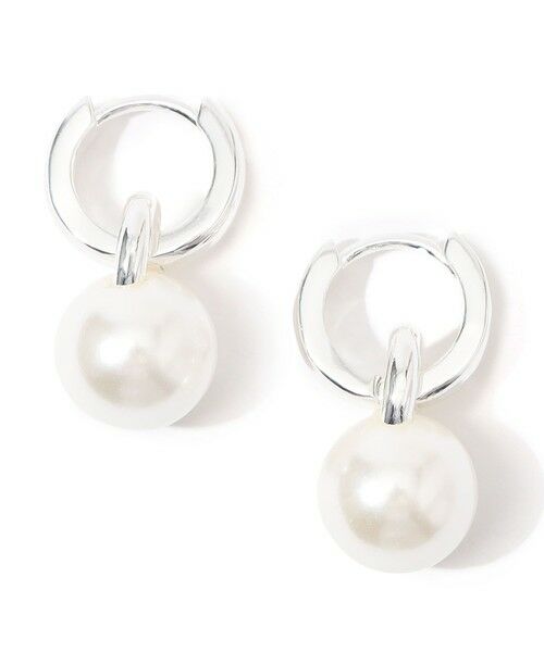セール】 Kenneth Jay Lane パールフープピアス （ピアス・イヤリング
