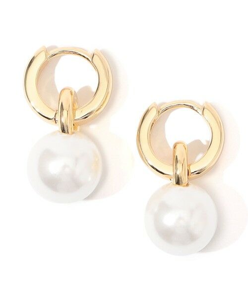 セール】 Kenneth Jay Lane パールフープピアス （ピアス・イヤリング