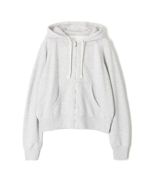 スビンコットンジャージー ジップアップパーカー （パーカー