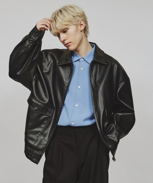 decuta ダクタ シープレザー ブルゾン ジャケット 54 decuta ダクタ