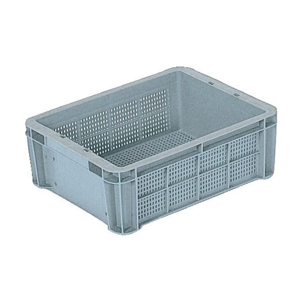 サンコー ボックス型コンテナ 200389 サンボックス3S-B ライトグレーの