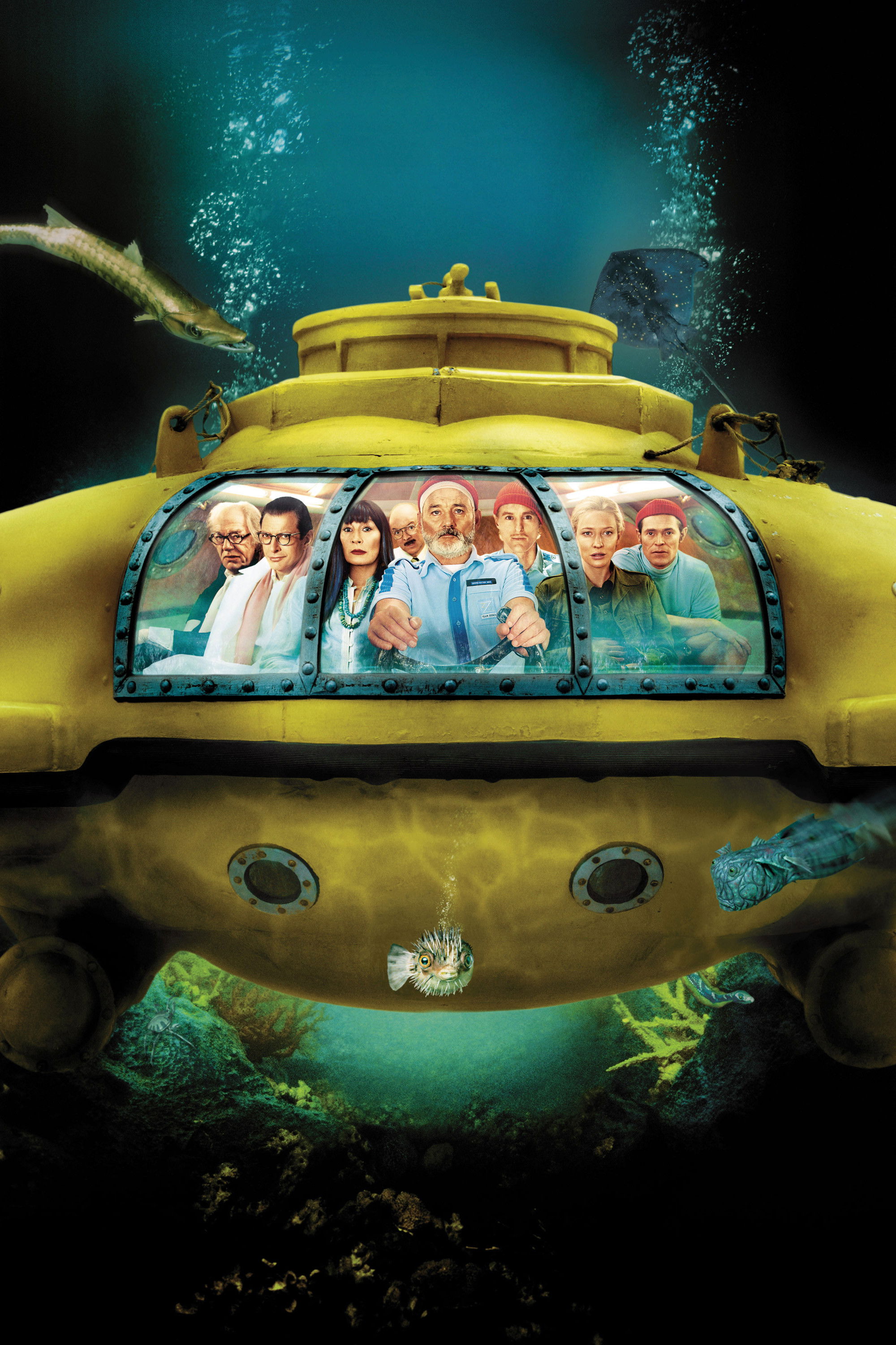 映画館用両面ポスター】ライフ・アクアティック ウェス・アンダーソン