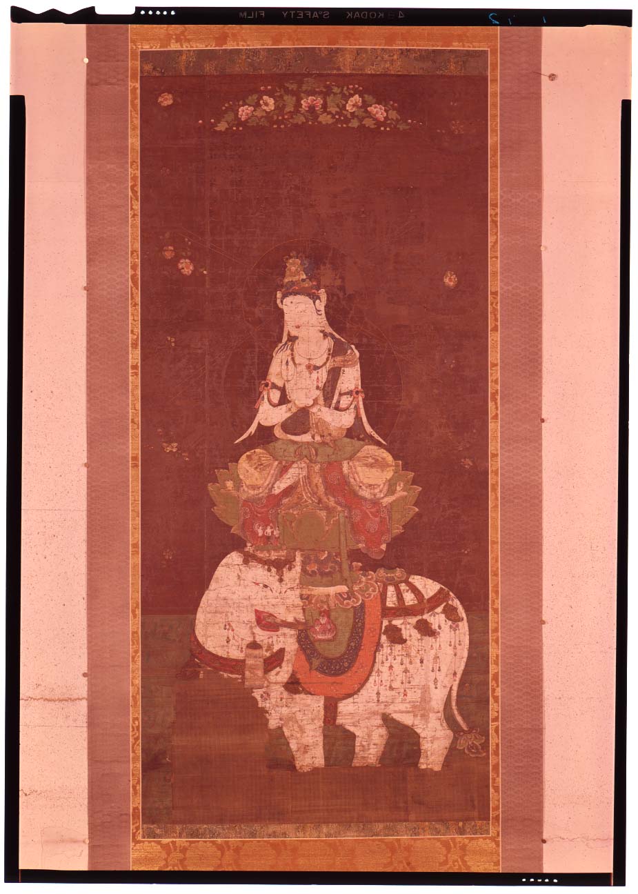 純金アート絵画シリーズコレクション 普賢菩薩 1g 純金アート絵画