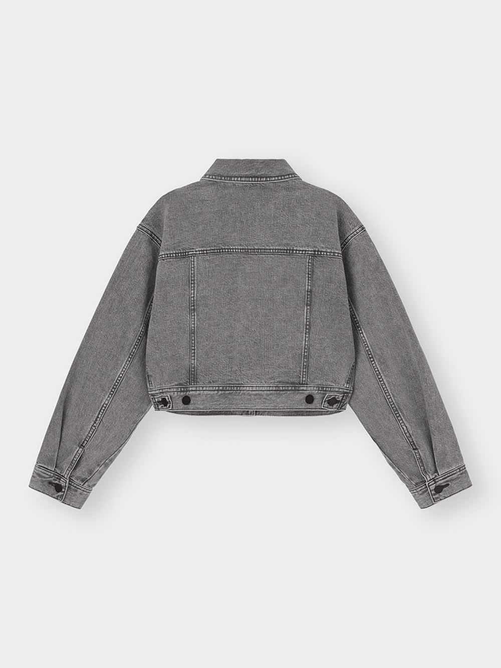 GU公式 | デニムクロップドジャケット