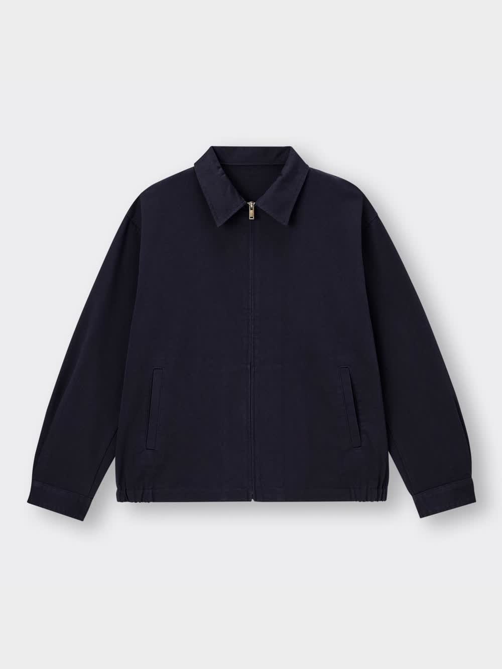 GU公式 | ジップアップブルゾン