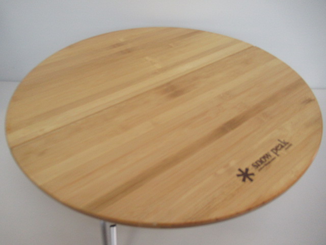 ワンアクションちゃぶ台竹 S LV-070T | アウトドア用品・アウトドア