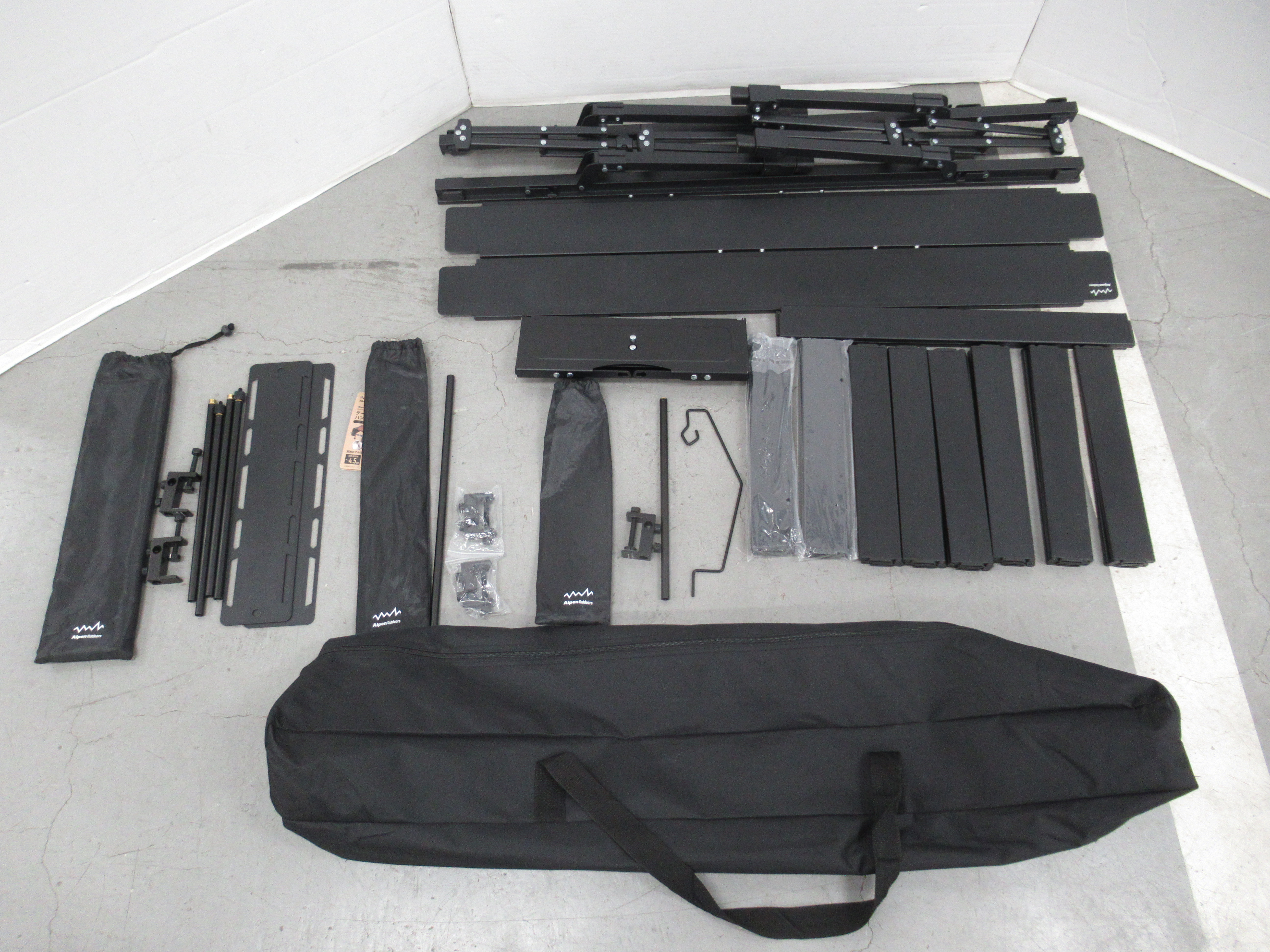 アルペン アルミユニットテーブル110 オプションセット | アウトドア