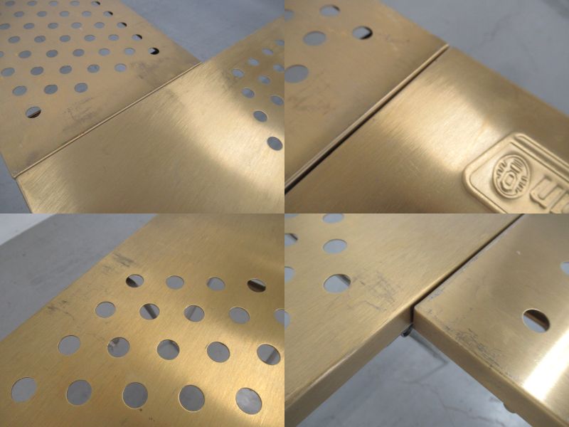 ファイアープレイステーブル（ゴールド） Coleman コールマン