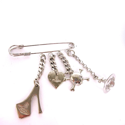 ヴィヴィアンウエストウッド Vivienne Westwood ブローチ 安全ピン