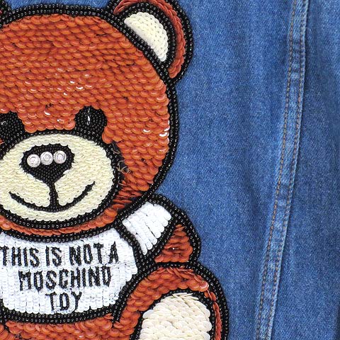 セリーヌ・テディベア・デニムジャケット 限定品 CELINE（Gジャン