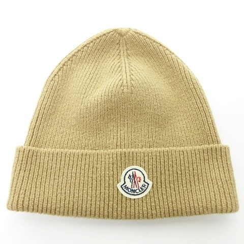 モンクレール MONCLER ニットキャップ ニット帽 ビーニ― アルパカ混
