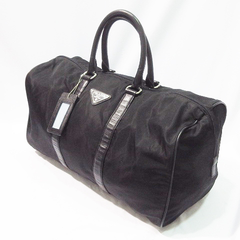 プラダ ボストンバッグ ブラック プラダ PRADA ボストンバッグ